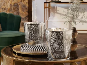 Rituals Large Orris Mimosa Scented Candle With Metal Sleeve | Candele Profumate