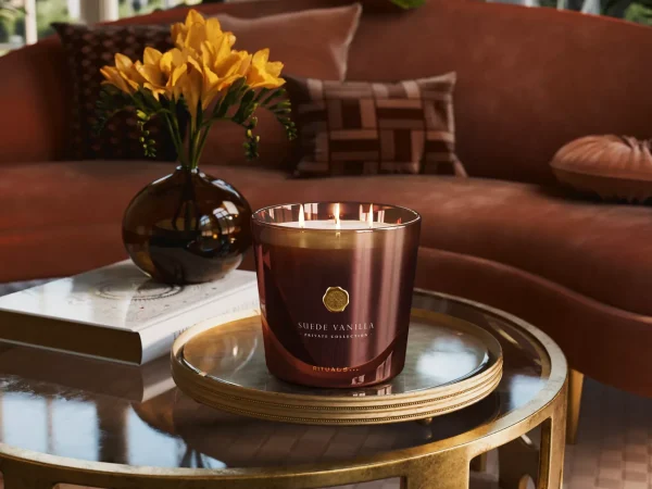 Rituals Large Suede Vanilla Scented Candle | Candele Profumate