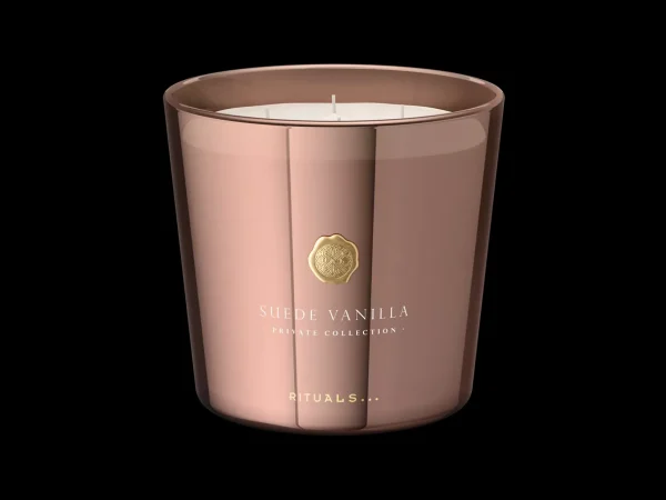 Rituals Large Suede Vanilla Scented Candle | Candele Profumate