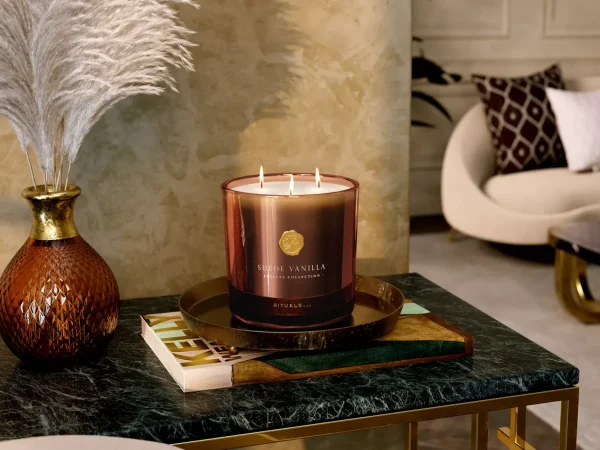 Rituals Medium Suede Vanilla Scented Candle | Candele Profumate
