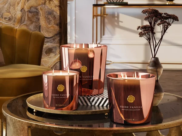 Rituals Medium Suede Vanilla Scented Candle | Candele Profumate