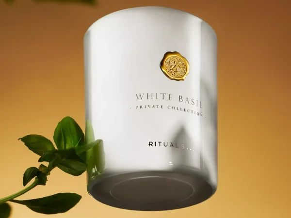 Rituals White Basil Scented Candle | Candele Profumate